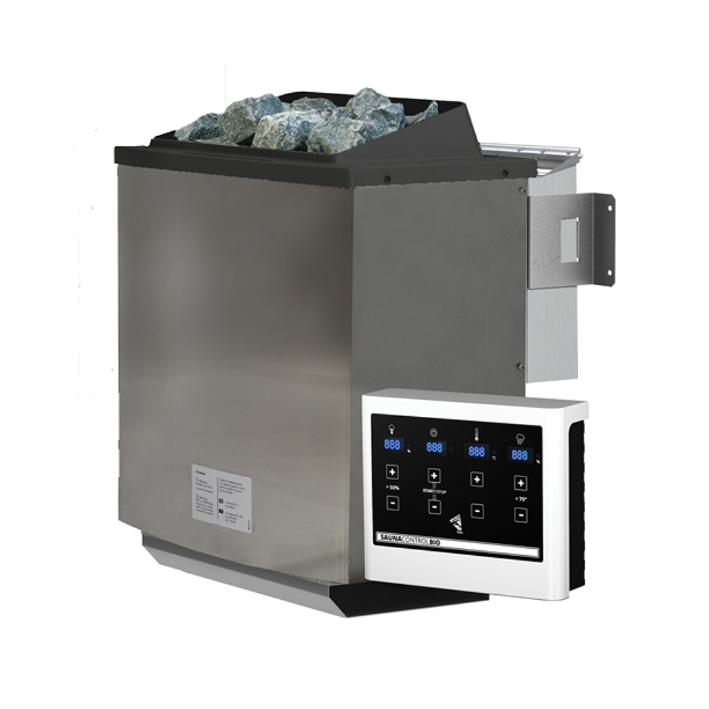 9 kW Bio-Kombiofen inkl. Steuergerät Varianten Bild