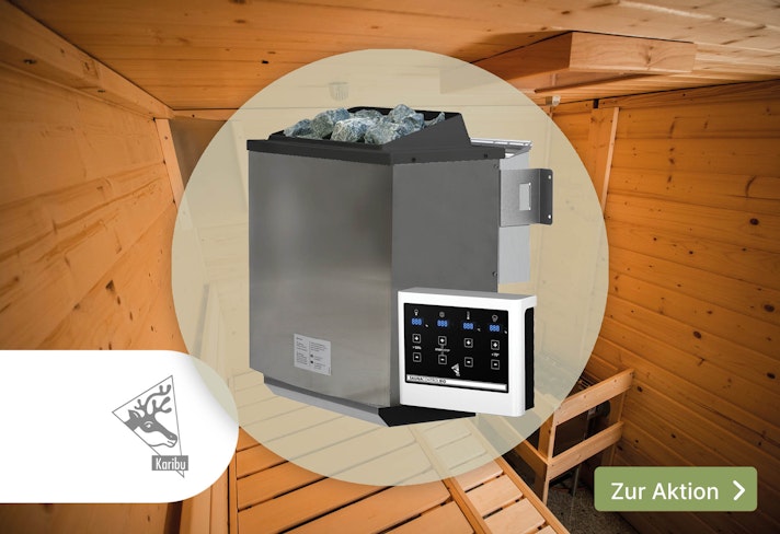 GRATIS Saunaofen & Steuergerät Sliderbild