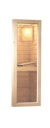 Vorschaubild Karibu Gartensauna Pultdach Saunahaus Skrollan 1 mit Vorraum naturbelassen inkl. gratis Saunaofen im Wert von 599,99 €