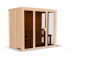 Vorschaubild Karibu Sauna Irava 3 - 68 mm Systemsauna - 230 Volt Plug & Play