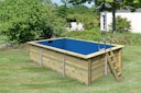 Vorschaubild Karibu Rechteck Pool Gr. 3 - 350 x 530 cm - kesseldruckimprägniert