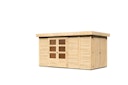 Vorschaubild Karibu Woodfeeling Gartenhaus Retola 2/3/4/5/6 inkl. Anbauschrank - 19 mm