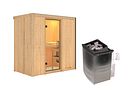 Vorschaubild Karibu Sauna Variado mit Fronteinstieg 68 mm