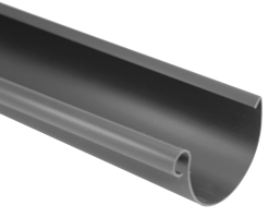 Dachrinne 100cm, RG100 Typ 300 braun