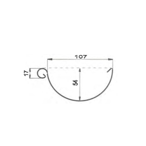 Metall Dachrinnenset für Karibu Gartenhaus Sölden 1/2/3