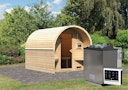 Karibu Gartensauna/Saunafass Fasshaus 2 inkl. gratis Saunaofen im Wert von 599,99 €