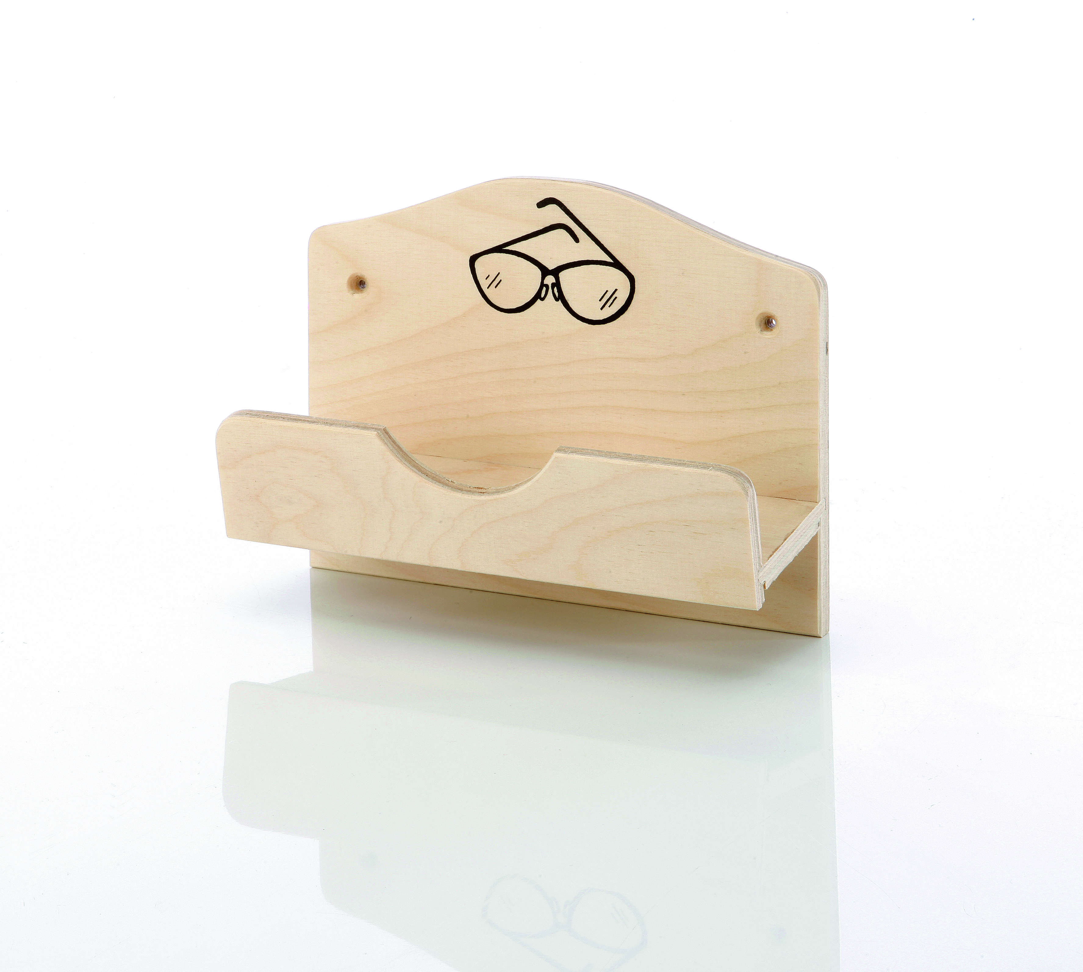 Eliga Brillenhalter / Brillenablage für Saunen