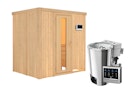 Vorschaubild Karibu Sauna Fanja - 68 mm Systemsauna - 230 Volt Plug & Play inkl. 9-teiligem Gratis-Zubehörpaket im Wert von 137,95 €