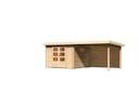 Vorschaubild Karibu Woodfeeling Gartenhaus Trittau 3/4/5 inkl. 300 cm Anbaudach - 38 mm