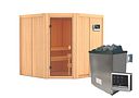 Vorschaubild Karibu Woodfeeling Sauna Kotka - 68 mm Aktionssauna