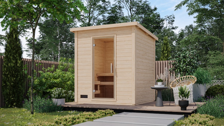 Karibu Gartensauna Saunahaus Caapi 3