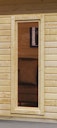 Vorschaubild Karibu Premium Gartenhaus Radeburg 2 - 40 mm (Homeoffice-Gartenhaus)