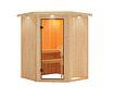 Vorschaubild Karibu Sauna Larin mit Eckeinstieg 68 mm