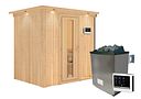 Vorschaubild Karibu Sauna Bodin mit Fronteinstieg 68 mm