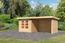 Vorschaubild Karibu Woodfeeling Gartenhaus Bastrup 2 naturbelassen - 28 mm