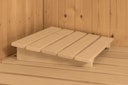 Vorschaubild Karibu Sauna Yuma - Massivholzsauna mit Eckeinstieg 38 mm inkl. gratis Saunaofen im Wert von 599,99 €