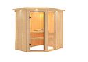 Vorschaubild Karibu Sauna Fiona 1 mit Eckeinstieg 68 mm