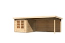 Vorschaubild Karibu Woodfeeling Gartenhaus Bastrup 4 naturbelassen - 28 mm
