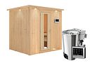 Vorschaubild Karibu Sauna Daria - 68 mm Systemsauna - 230 Volt Plug & Play
