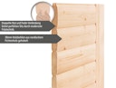 Karibu Woodfeeling Sauna Antonia - 38 mm Massivholz Aktionssauna