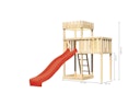 Vorschaubild Akubi Kinderspielturm Ritterburg Löwenherz inkl. Wellenrutsche und Anbauplattform