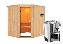 Vorschaubild Karibu Sauna Lilja - 68 mm Systemsauna - 230 Volt Plug & Play