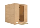 Vorschaubild Karibu Sauna Mojave - Massivholzsauna mit Fronteinstieg 38 mm inkl. gratis Saunaofen im Wert von 599,99 €