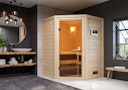 Karibu Woodfeeling Sauna Antonia - 38 mm Massivholz Aktionssauna