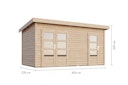 Vorschaubild Karibu Woodfeeling Gartenhaus Mattrup - 28 mm