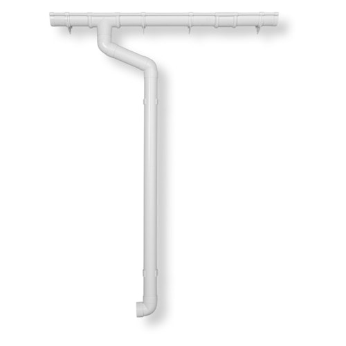 Kunststoff Dachrinnenset 494B für Pavillons (8 Ecken)