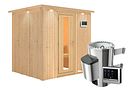 Vorschaubild Karibu Sauna Daria - 68 mm Systemsauna - 230 Volt Plug & Play