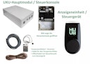 Vorschaubild Karibu 9 kW Bio-Kombiofen anthrazit inkl. Huum WLAN Steuergerät mit App-Steuerung