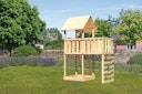 Vorschaubild Akubi Kinderspielturm Lotti inkl. Anbauplattform und Kletterwand