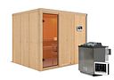 Vorschaubild Karibu Woodfeeling Sauna Nybro - 68 mm Aktionssauna inkl. gratis Saunaofen im Wert von 899,99€
