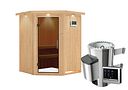 Vorschaubild Karibu Sauna Nanja - 68 mm Systemsauna - 230 Volt Plug & Play
