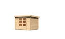 Vorschaubild Karibu Woodfeeling Gartenhaus Bastrup 3 naturbelassen - 28 mm