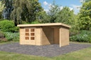 Vorschaubild Karibu Woodfeeling Gartenhaus Bastrup 5 naturbelassen - 28 mm