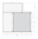 Vorschaubild Karibu Rechteck Pool Gr. 1 - 350 x 320 cm - kesseldruckimprägniert