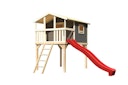 Vorschaubild Akubi Kinderspielhaus Kinderspielgerät Benjamin inkl. Wellenrutsche (Set A)
