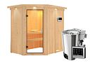 Vorschaubild Karibu Sauna Saja - 68 mm Systemsauna - 230 Volt Plug & Play