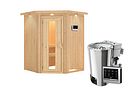 Vorschaubild Karibu Sauna Nanja - 68 mm Systemsauna - 230 Volt Plug & Play