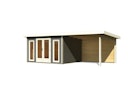 Vorschaubild Karibu Premium Gartenhaus Radeburg 2 - 40 mm (Homeoffice-Gartenhaus)