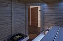 Vorschaubild Karibu Sauna Espoo (Eckeinstieg) - 28 mm Massivholz Aktionssauna