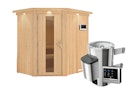 Vorschaubild Karibu Sauna Saja - 68 mm Systemsauna - 230 Volt Plug & Play