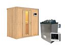 Vorschaubild Karibu Sauna Variado mit Fronteinstieg 68 mm