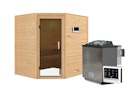 Vorschaubild Karibu Woodfeeling Sauna Mia - 38 mm Massivholz Aktionssauna