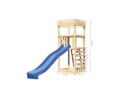 Vorschaubild Akubi Kinderspielturm Ritterburg Löwenherz inkl. Wellenrutsche und Kletterwand