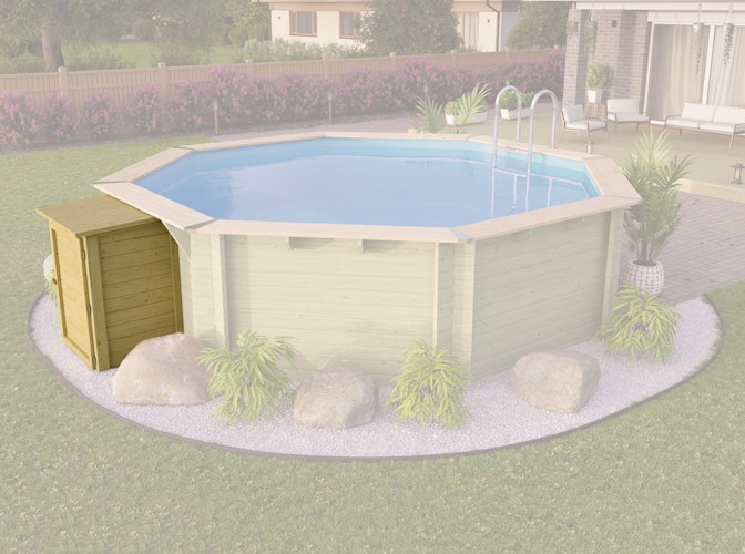 Karibu Technikbox für Pools 19 mm kesseldruckimprägniert
