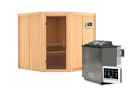 Vorschaubild Karibu Sauna Jarin mit Eckeinstieg 68 mm