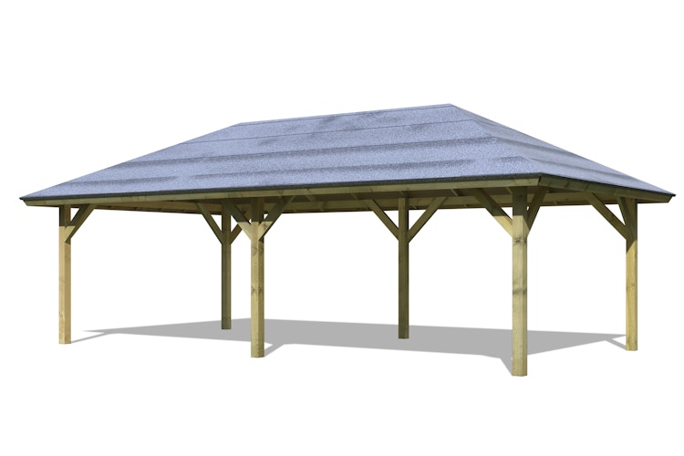 Karibu Pavillon Carport Kirn 1/2/3 - KDI